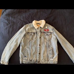 Levi's Jean jacket - 49ers
